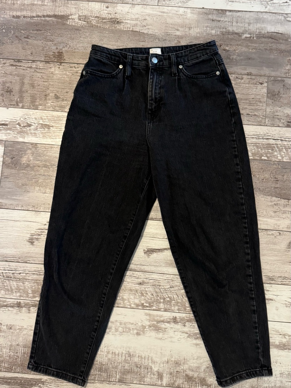 a new day Black Boyfriend Jeans - High Waist Relaxed Fit